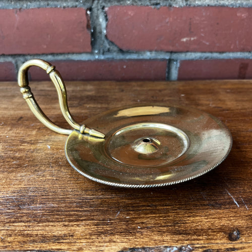 Vintage Brass Candle Holder