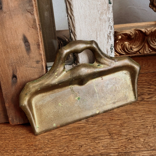 Vintage Brass Dust Pan/Crumb Tray