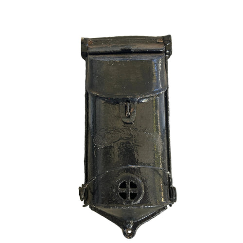 Antique Cast Iron Wall-Mounted Mailbox - Griswold-Style