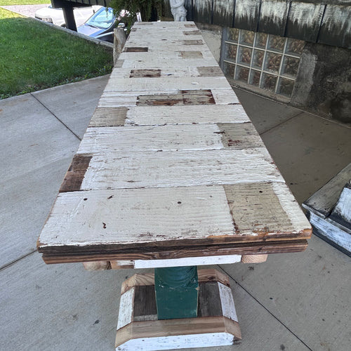 One-of-a-Kind Handcrafted Farmhouse Style  Sofa Table