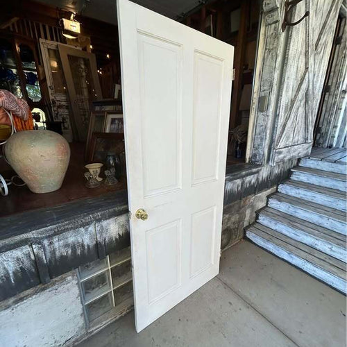 White 4-Panel Interior Door