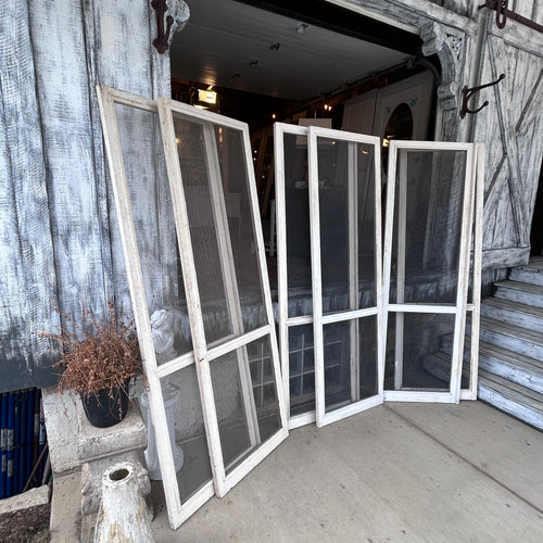 81” Tall Antique French Screen Doors