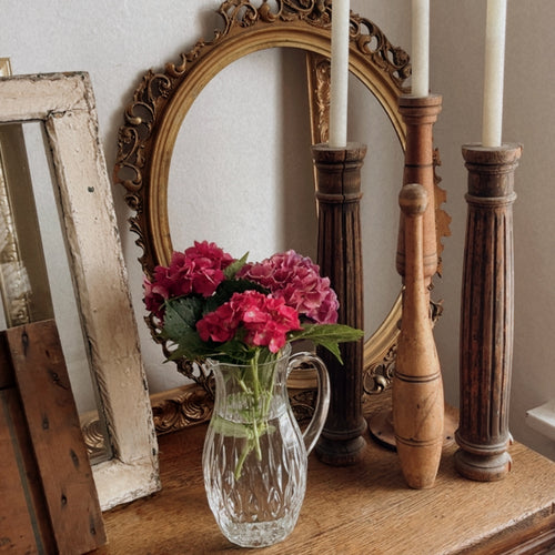 Vintage Crystal Pitcher