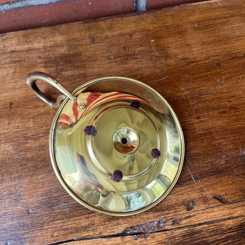 Vintage Brass Candle Holder