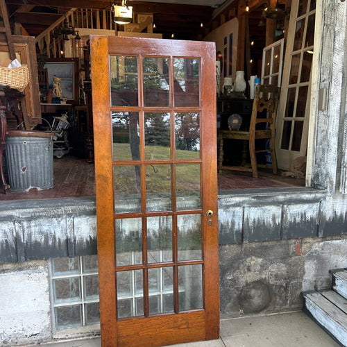 32” Antique 15 Lite Door