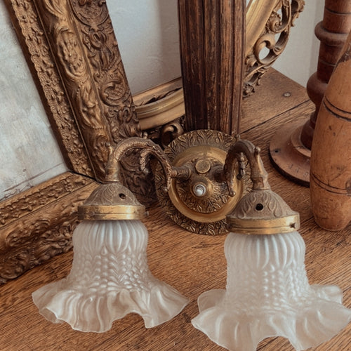 Antique Double Wall Sconce