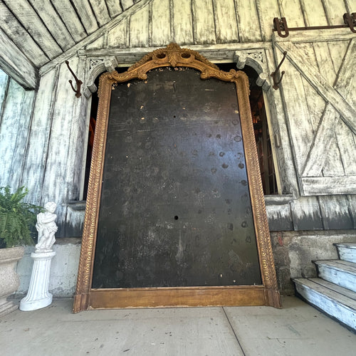 Antique Mirror (new glass installed-see pictures)