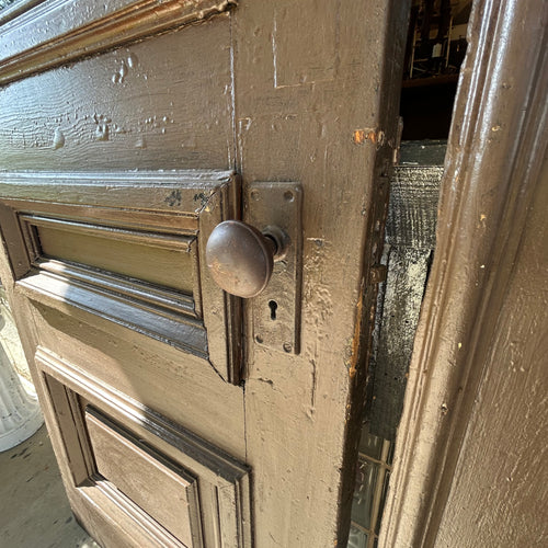8ft Tall Antique Raised Panel Entry Doors