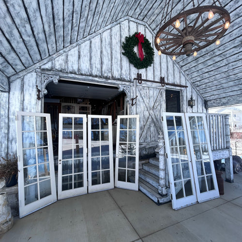 Antique 1896 Juliet Balcony French Doors
