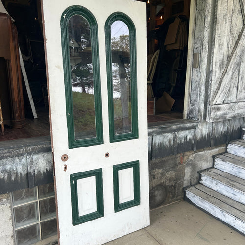 36” Antique Raised Panel Tombstone Door