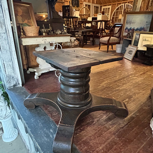 Antique Pedestal Base