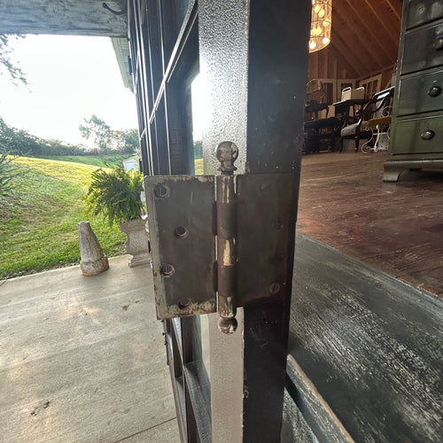 Pair of 42” Antique Wavy Glass French Doors (84” Opening)