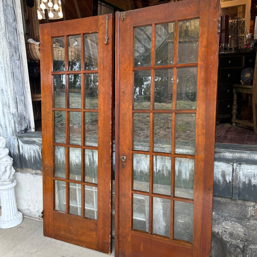 60” Antique French Doors