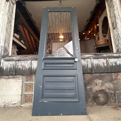 32” Raised Panel Antique Entry Door