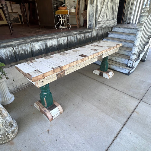 One-of-a-Kind Handcrafted Farmhouse Style  Sofa Table