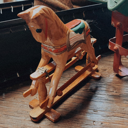 Vintage Wooden Horse