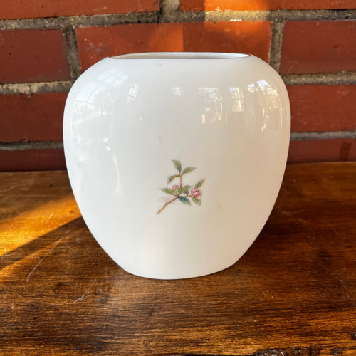 Vintage Japanese Hand Painted Porcelain Vase