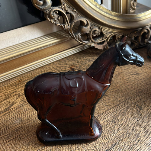 Vintage Avon Aftershave Horse Decanter