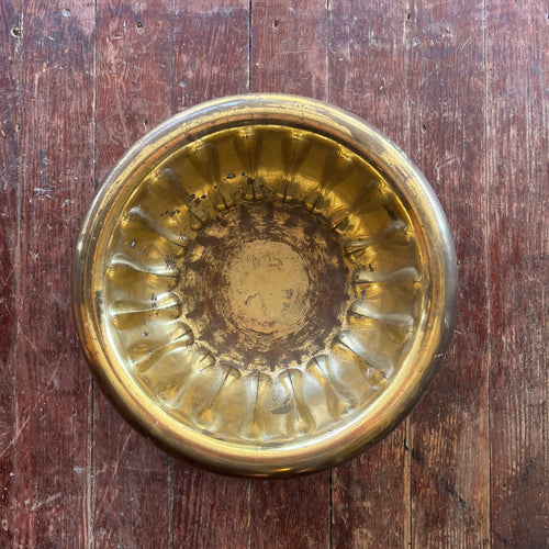 Vintage Solid Brass Bowl/Planter