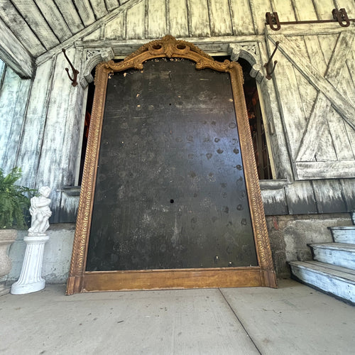 Antique Mirror (new glass installed-see pictures)