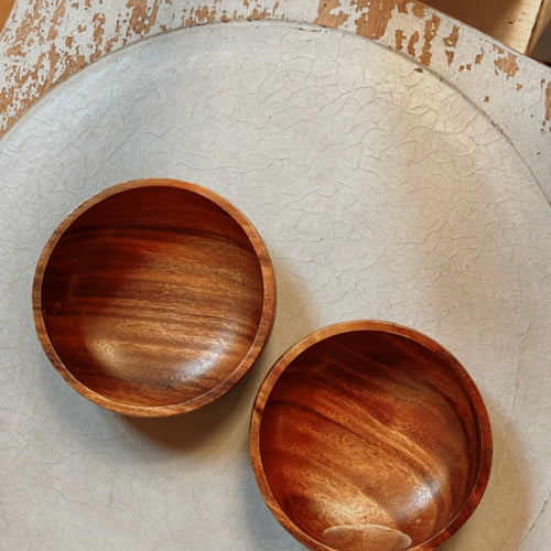 Wooden Acacia Bowls