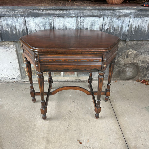 Antique Radio Table