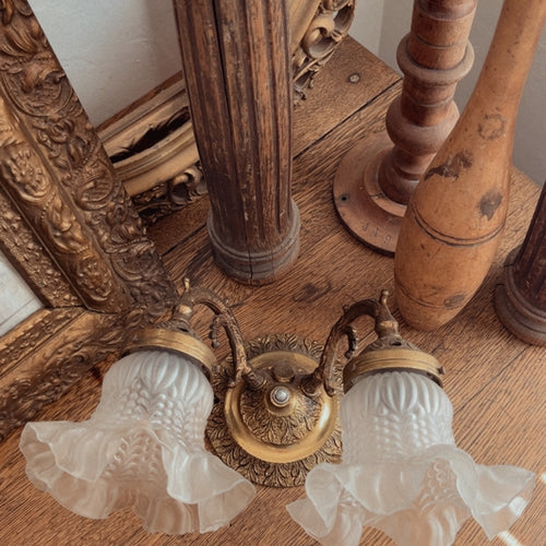 Antique Double Wall Sconce