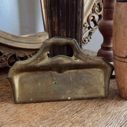 Vintage Brass Dust Pan/Crumb Tray