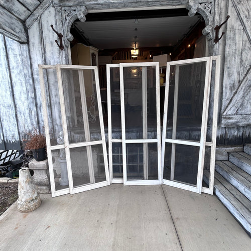 81” Tall Antique French Screen Doors