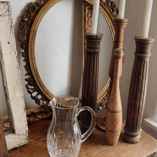 Vintage Crystal Pitcher