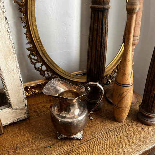 Vintage Silver Pitcher/Flower Vase