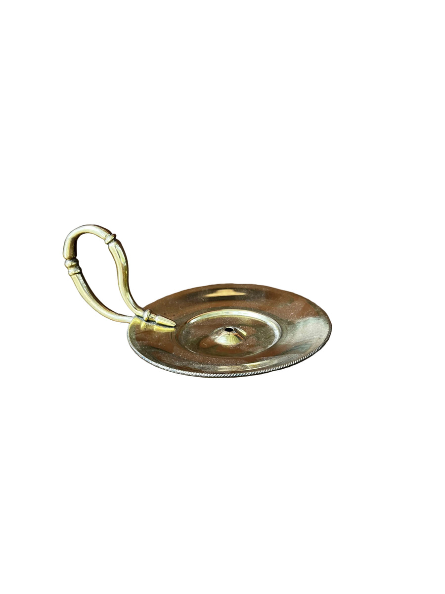 Vintage Brass Candle Holder