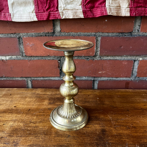 Vintage Brass Candle Holder