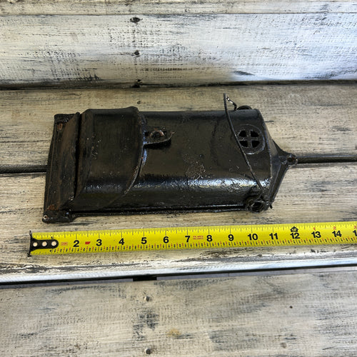 Antique Cast Iron Wall-Mounted Mailbox - Griswold-Style