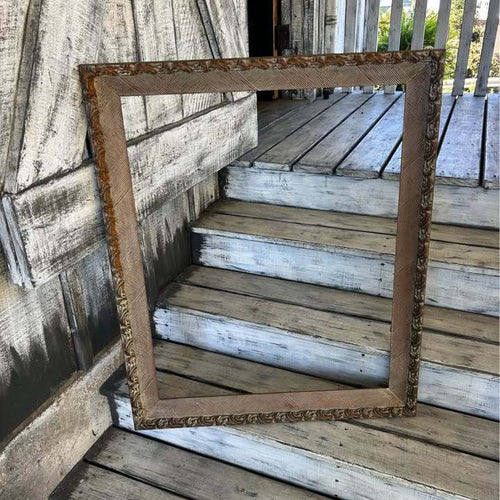 Antique Ornate Gilt Wood Picture Frame