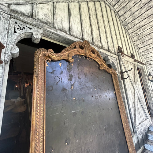 Antique Mirror (new glass installed-see pictures)