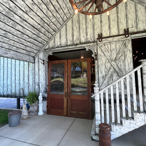 Antique 8’ Schoolhouse Doors