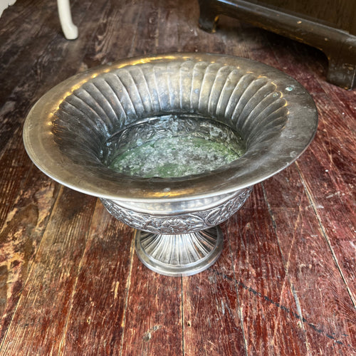 Vintage Silver Plated Vase/Planter