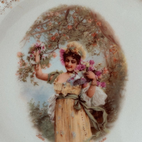 Antique Porcelain Plates