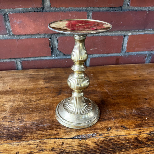 Vintage Brass Candle Holder