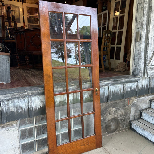 32” Antique 15 Lite Door