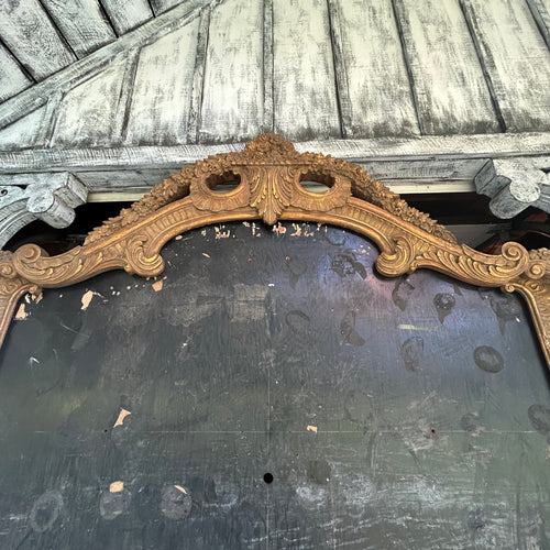 Antique Mirror (new glass installed-see pictures)