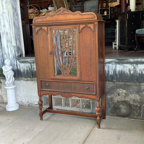 Antique China Cabinet/Linen Cabinet