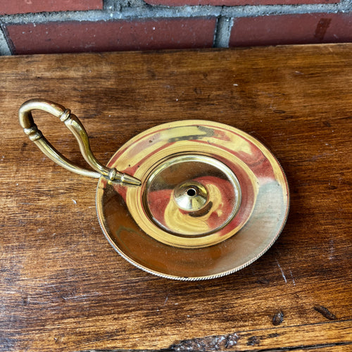 Vintage Brass Candle Holder