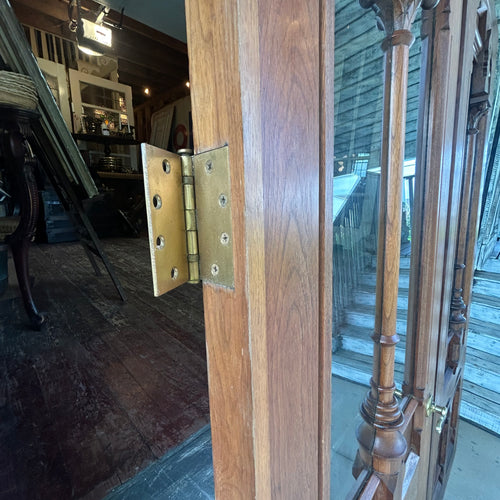 Custom Made Black Walnut Entry Doors
