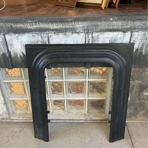 Antique Cast Iron Fireplace Surround