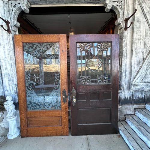 42” Antique Entry Doors