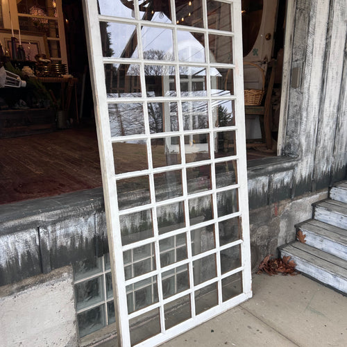 Antique 40 Lite Wavy Glass Window