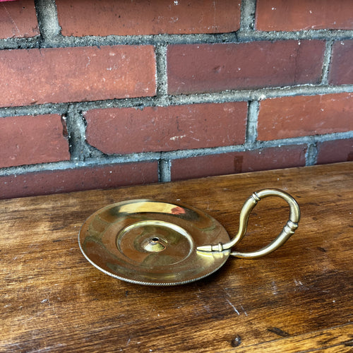 Vintage Brass Candle Holder