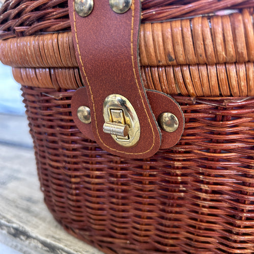 Vintage Wicker Basket/Bag